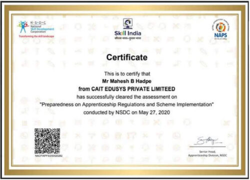 CAIT NAPS Certification