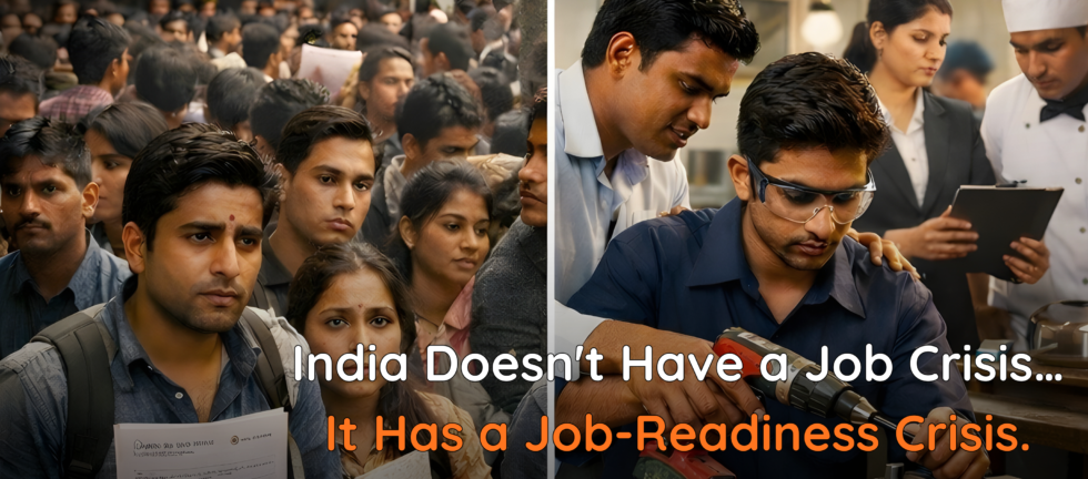 𝐈𝐧𝐝𝐢𝐚 𝐃𝐨𝐞𝐬𝐧'𝐭 𝐇𝐚𝐯𝐞 𝐚 𝐉𝐨𝐛 𝐂𝐫𝐢𝐬𝐢𝐬